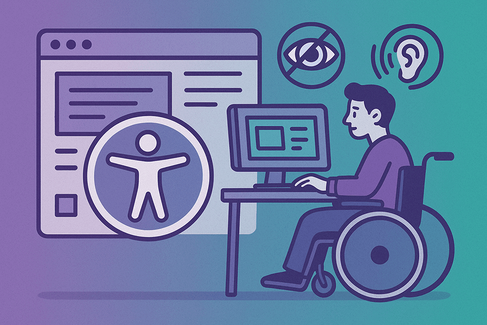 Illustration Barrierefreiheit