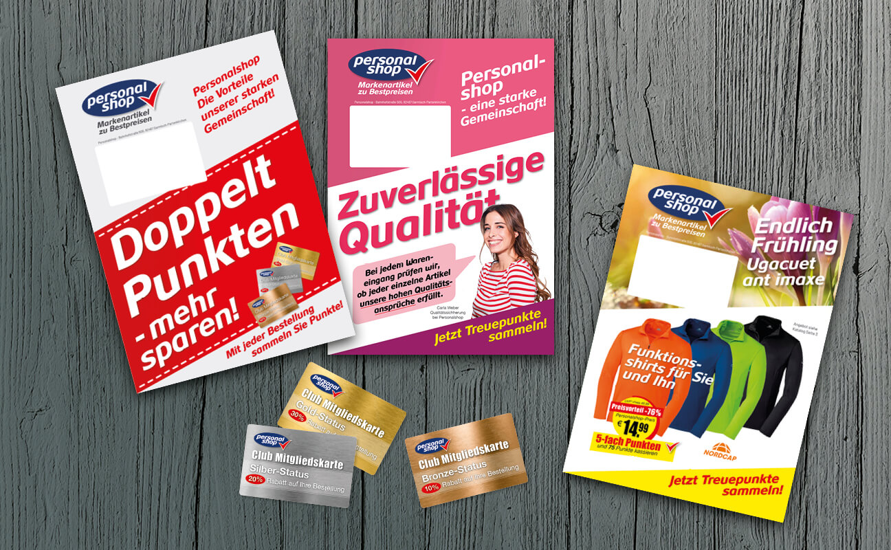 Direktmarketing Personalshop