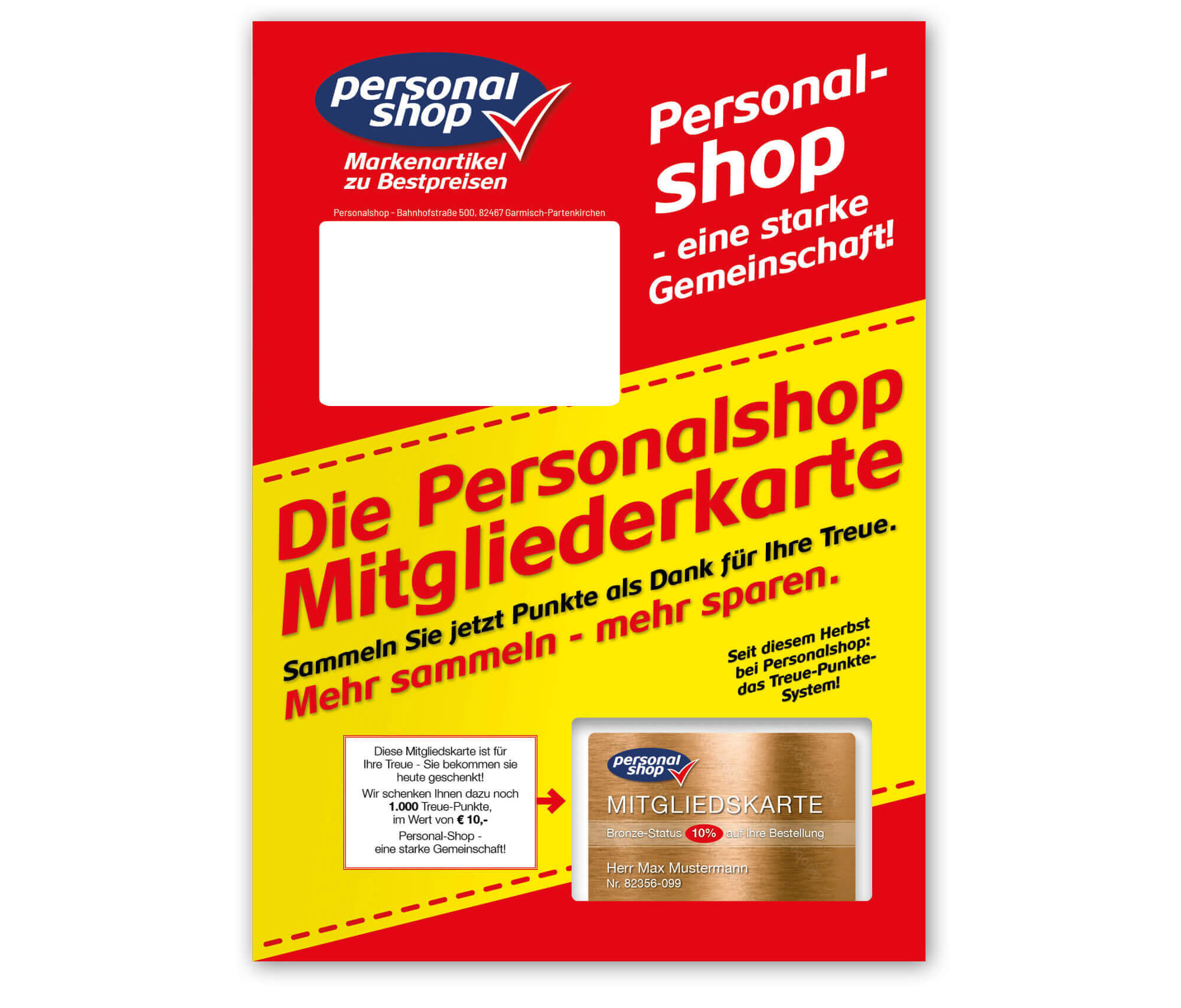 Direktmarketing Personalshop
