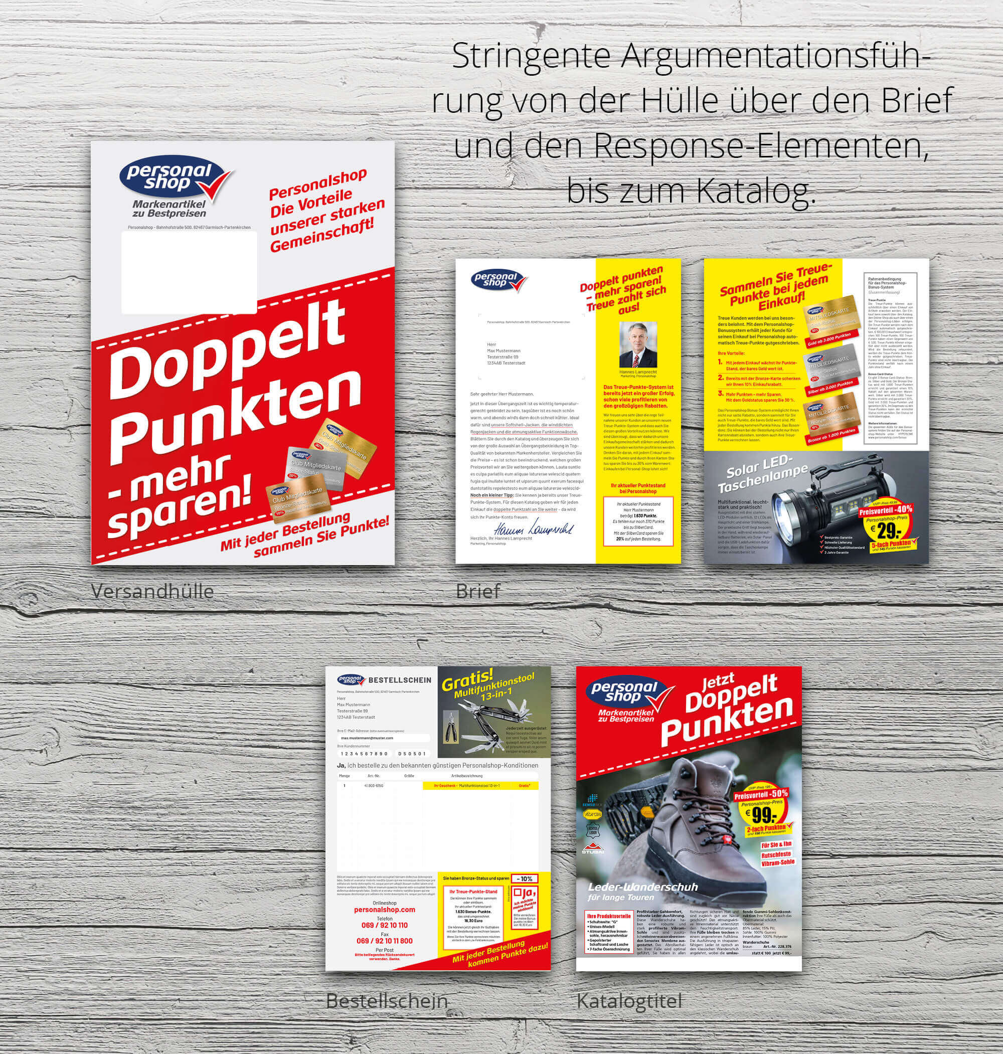 Direktmarketing Personalshop