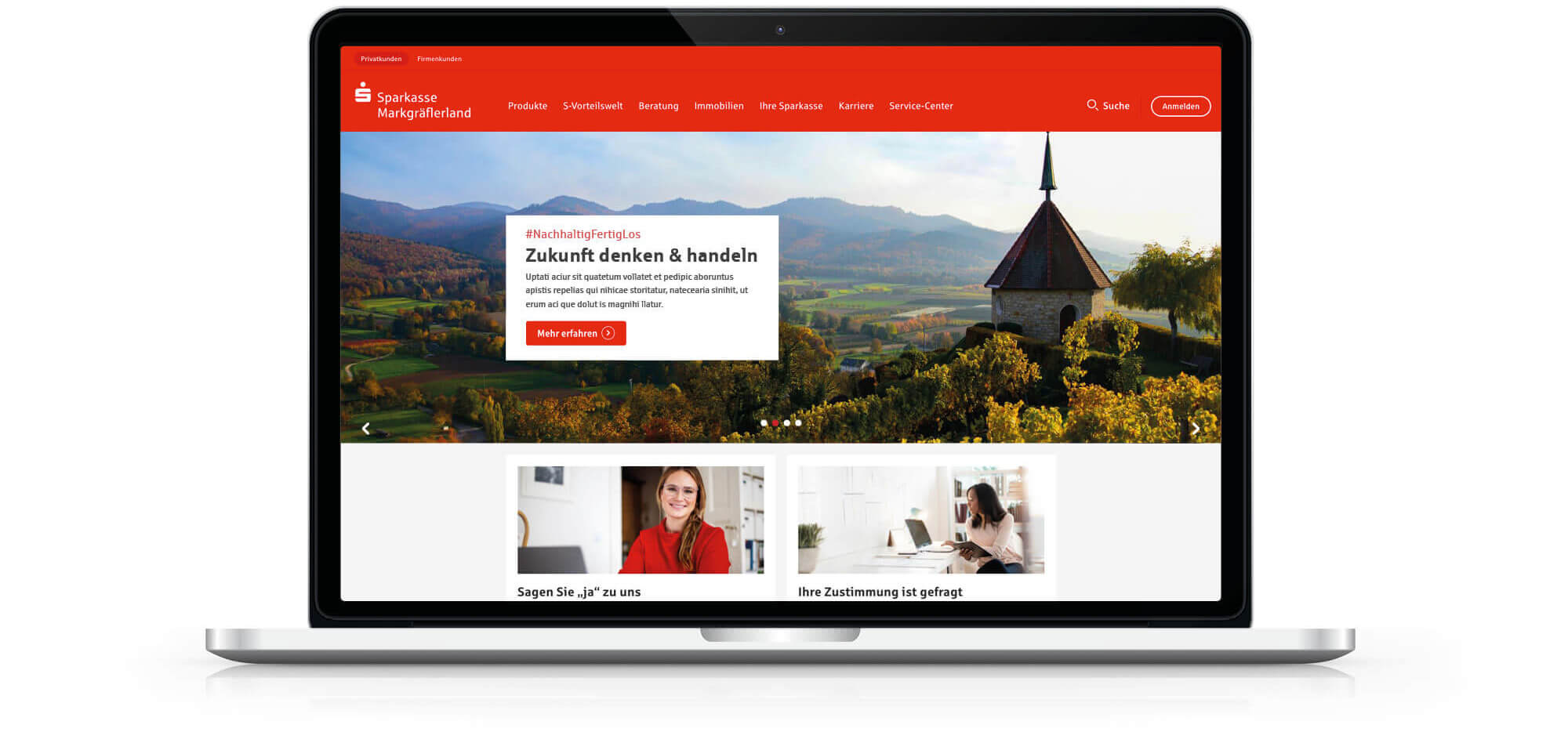 Kampagne Sparkasse Markgräflerland