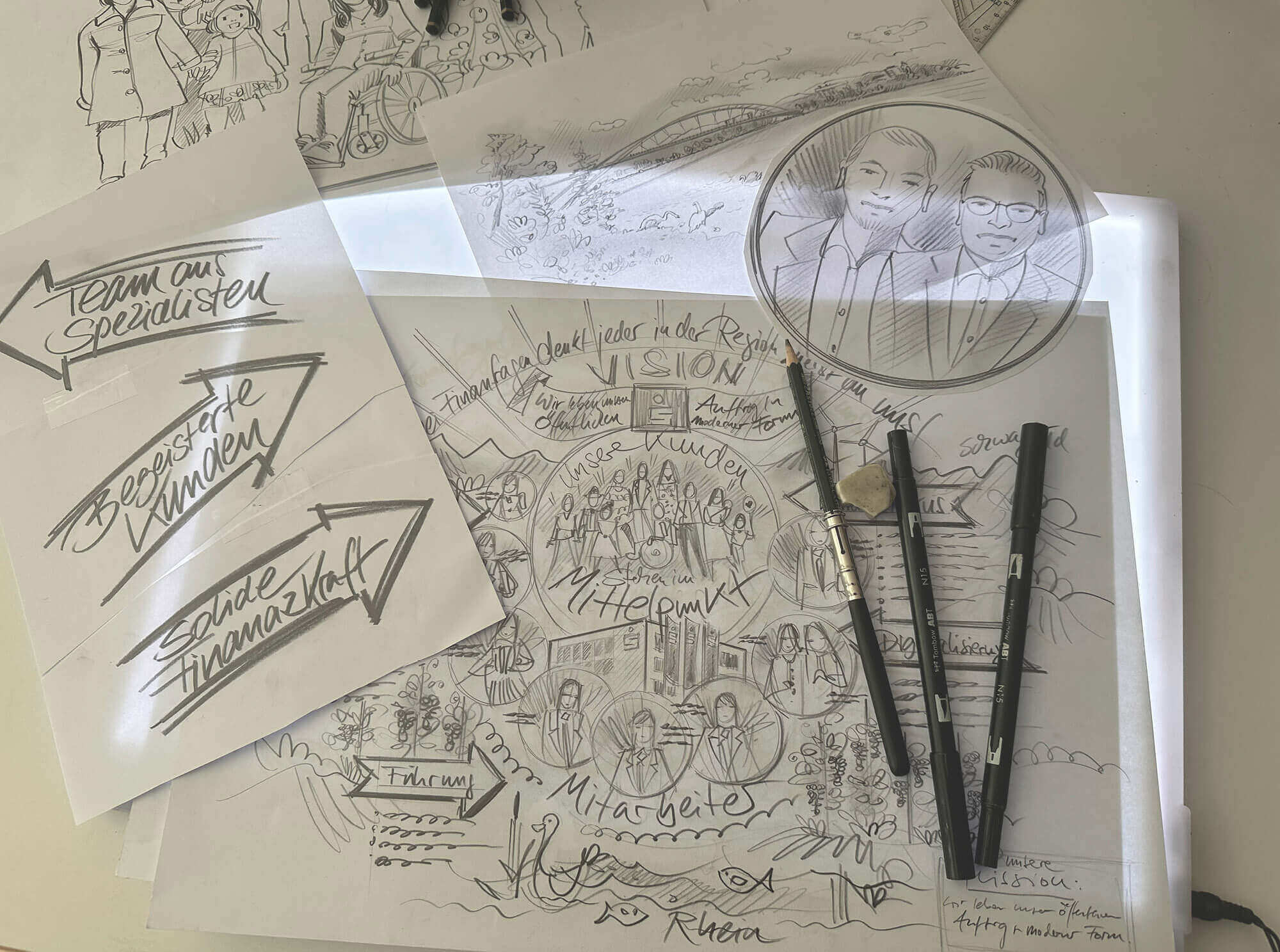 Plakat Sparkasse Markgräflerland