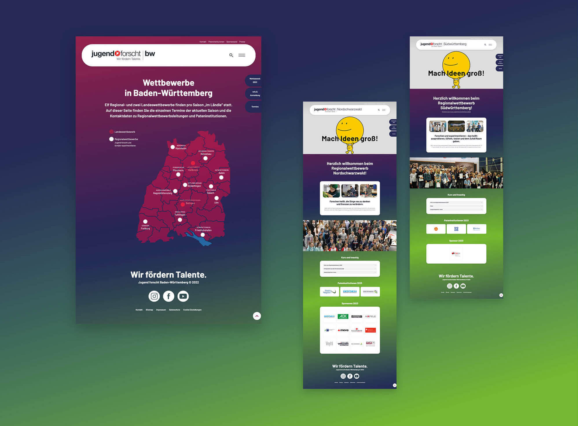 Relaunch Jugend forscht Baden-Württemberg