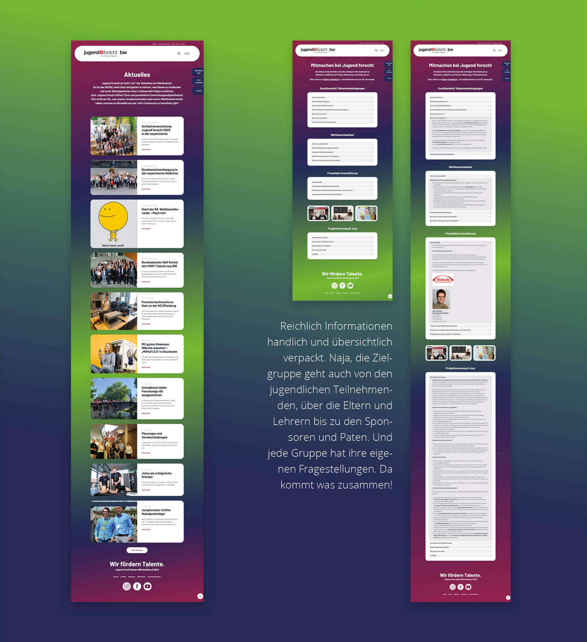 Relaunch Jugend forscht Baden-Württemberg