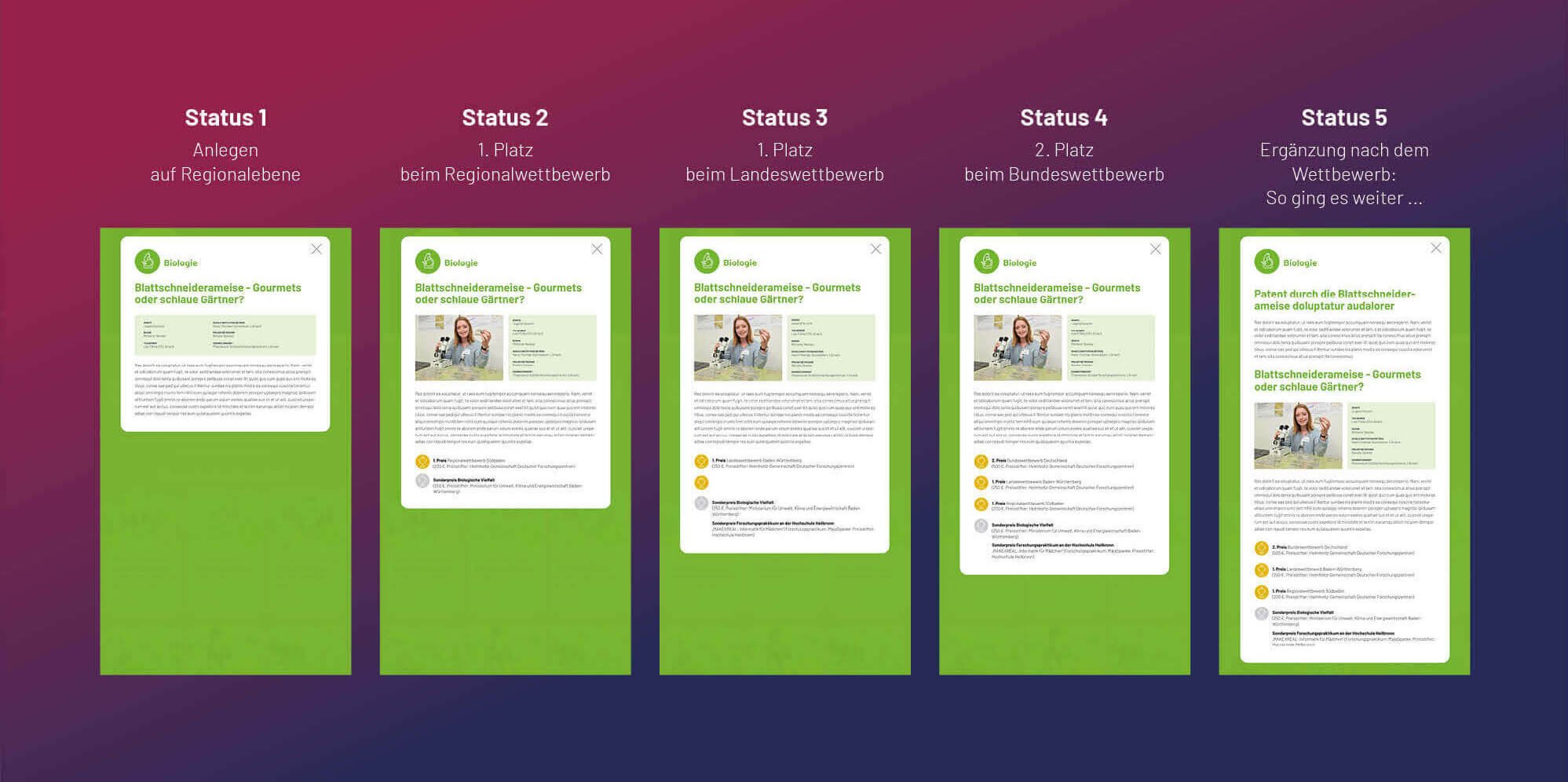 Relaunch Jugend forscht Baden-Württemberg